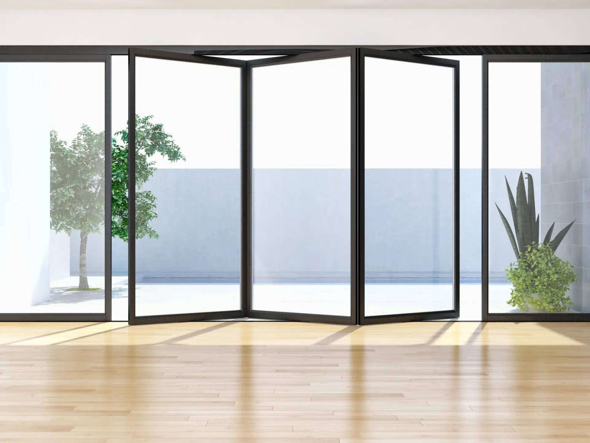 VLX 100 Bifold / Folding Door in Orlando, FL | Juniper Windows Orlando - detail 1