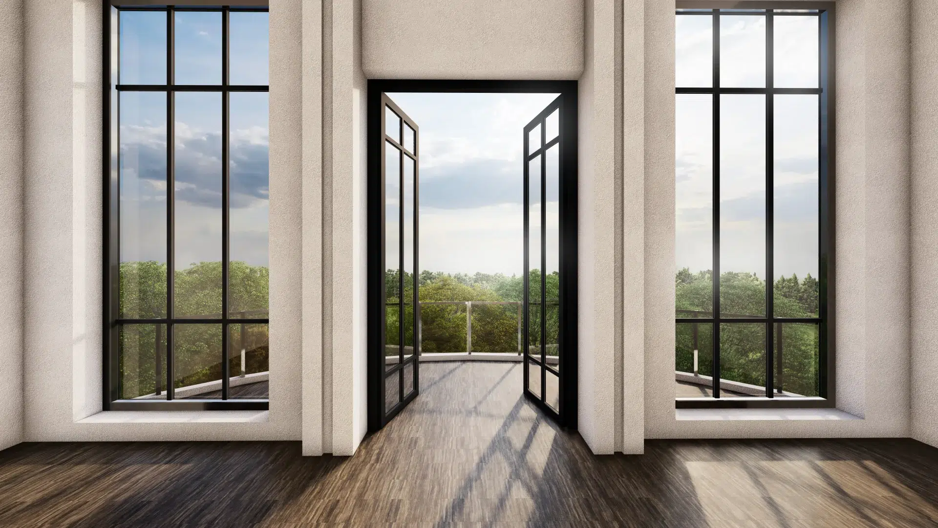 VLX 100 Double Swing / French Door in Orlando, FL | Juniper Windows Orlando - detail 1