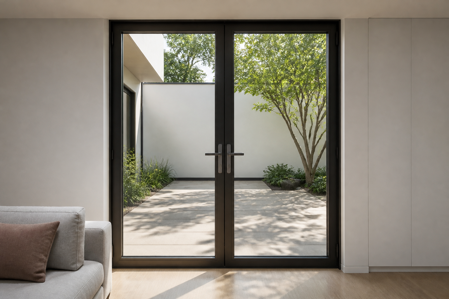 VLX 100 Double Swing / French Door in Orlando, FL | Juniper Windows Orlando - detail 6