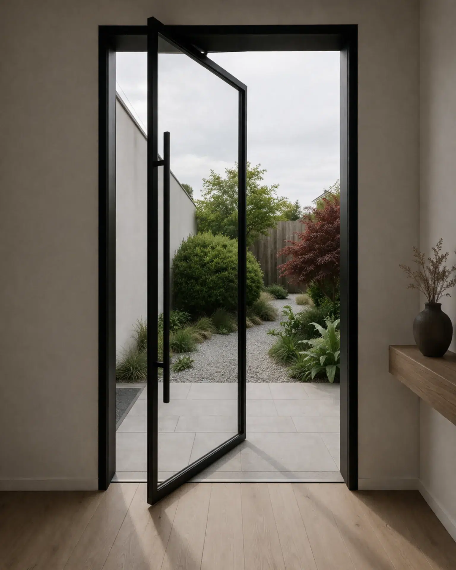 VLX 100 Pivot Door in Orlando, FL | Juniper Windows Orlando - detail 1